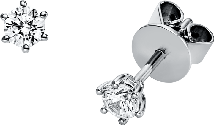 Actual product image Goldberg Diamant Stud earrings 6-piece 18 ct WG (18ct)