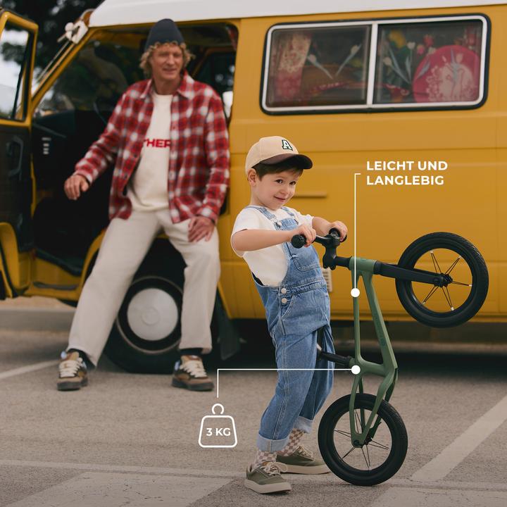 Produktbild KinderKraft balance bike ETER LIME