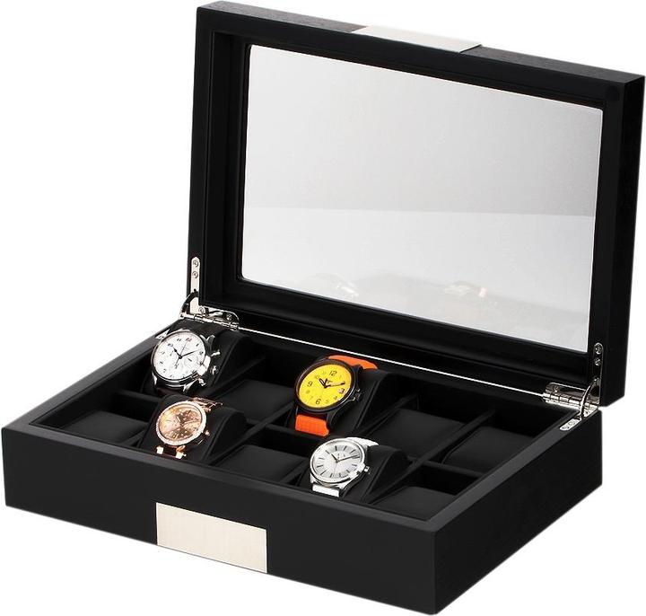 Actual product image Rothenschild Watch box RS-2350-10BL for 10 watches black