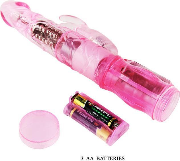 Actual product image Baile Rabbit Vibrator "Happy Angel" Pink