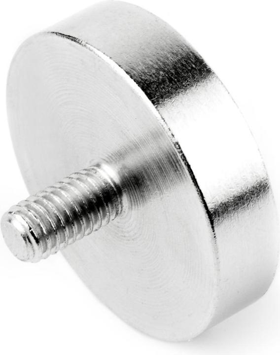 Actual product image Supermagnete Pot magnet with threaded stud (1x)