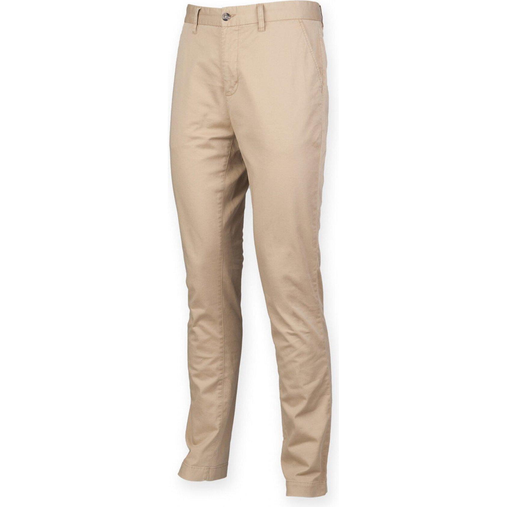 Thumbnail - Front Row, Herren, Hosen, Stretchige Chinohose, (XS)