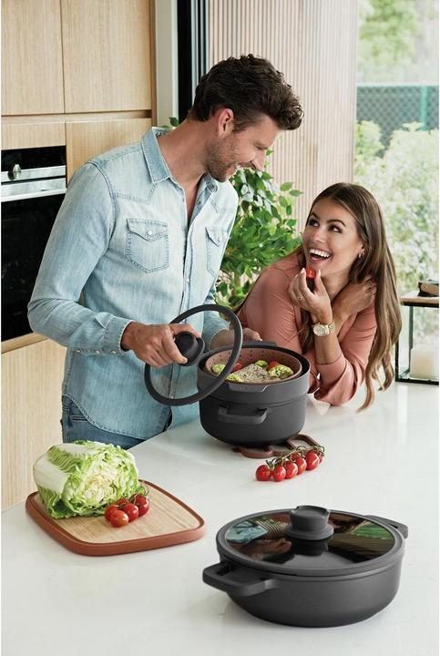 Produktbild BergHoff Leo Stone+ (Kochtopf, Aluminium, 24 x 16 cm)