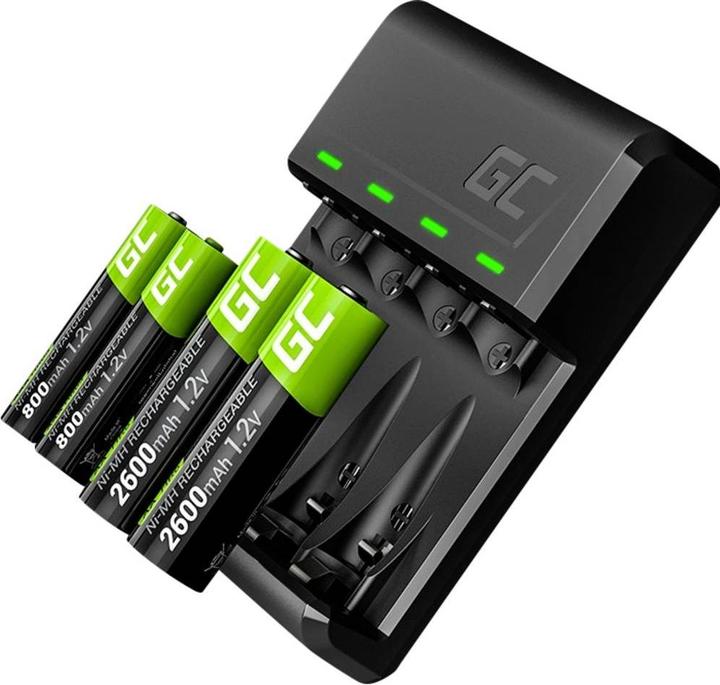 Produktbild GreenCell VitalCharger (1 Stk., AA, AAA, Ladegerät ohne Akku)