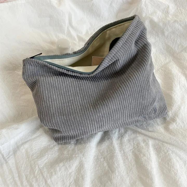 Produktbild Only-Bags.Store Cord Reise Kosmetiktasche Portable Make-up Aufbewahrungstasche Geldbörsen grosse Kapazität