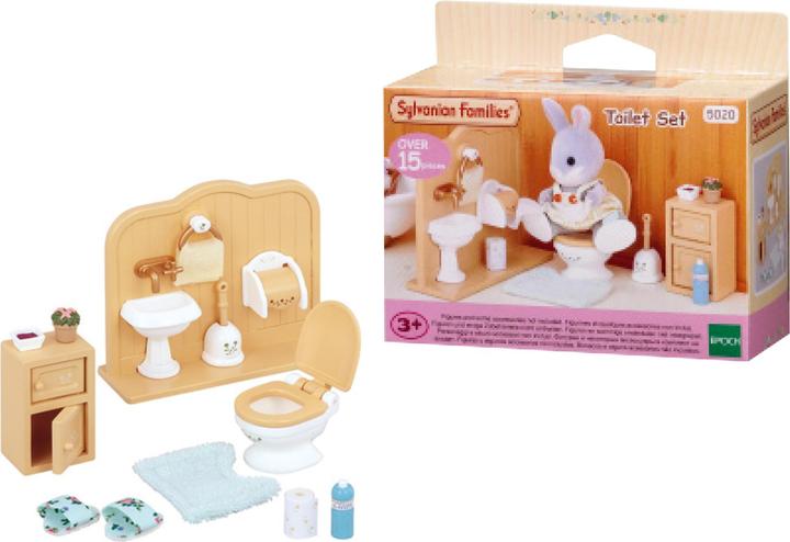 Actual product image Sylvanian Families Toilet set