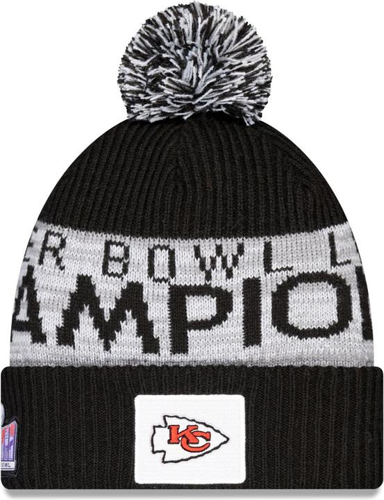 Actual product image New Era Kansas City Chiefs Super Bowl Lviii Champions Beanie