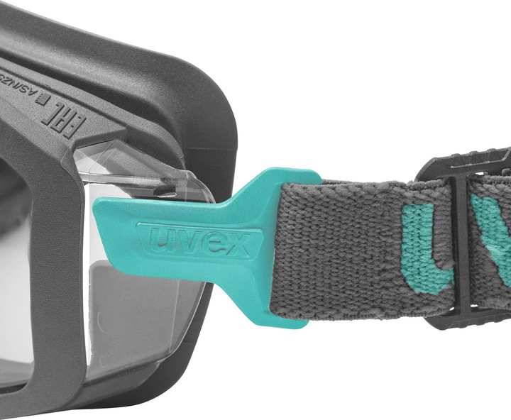 Actual product image Uvex Safety Full view goggles i-guard+ planet colourless sv exc