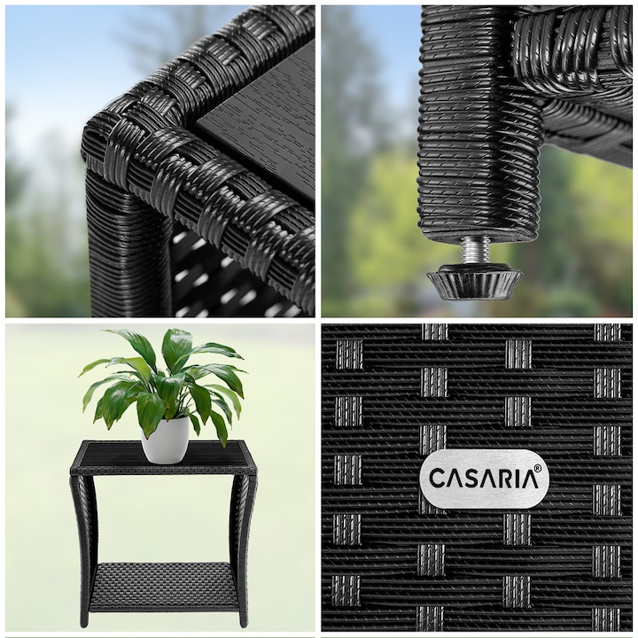 Immagine prodotto Casaria Tavolino in polyrattan WPC