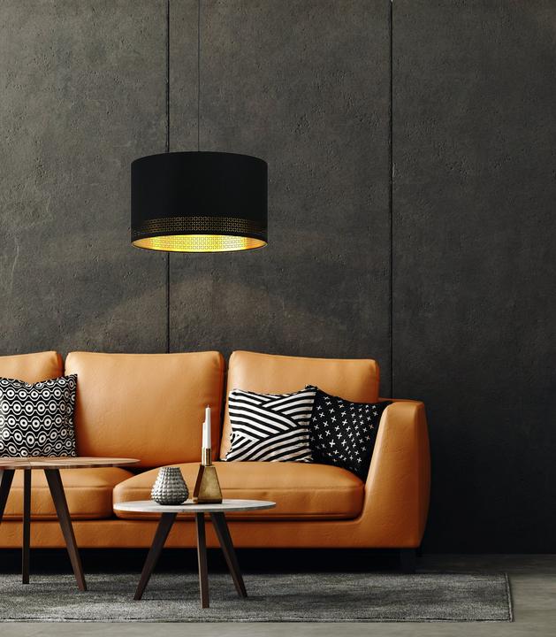 Image du produit EGLO Suspension ESTEPERRA 1x E27, noir/or (E27)