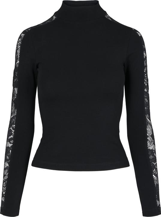 Image du produit Urban Classics Ladies Lace Striped LS (XS)