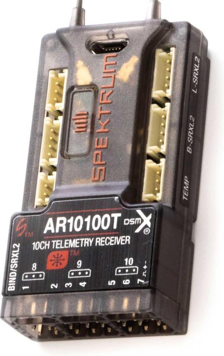 Produktbild Spektrum AR10100T 10-Channel Telemetry Receiver