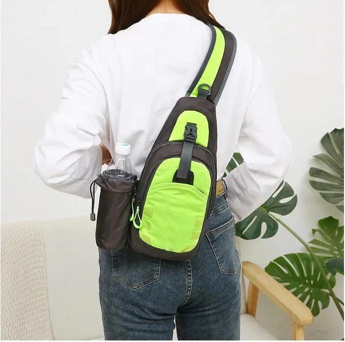 Immagine prodotto Only-Bags.Store Borsa Sport Cintura Marsupio Borsa a tracolla Borsa porta borraccia per la corsa