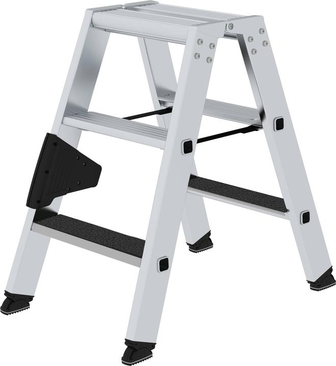 Actual product image Munk Stepladder accessible from both sides with clip-step R13 2x3 steps (Stepladder)