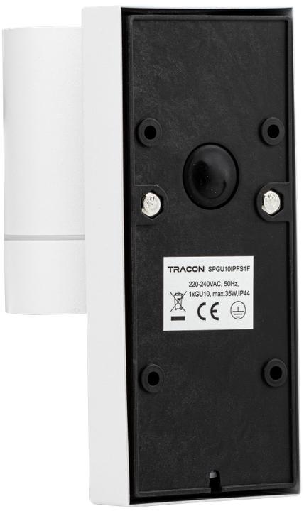 Image du produit Tracon Spot Assenwand avec capteur de mouvement (GU10, IP44)