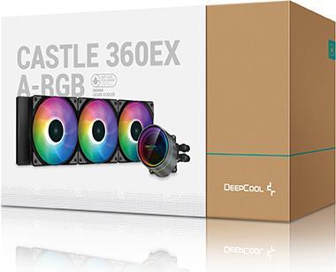 Produktbild Deepcool CASTLE 360EX A-RGB Prozessor All-in-One-Flüssigkeitskühler