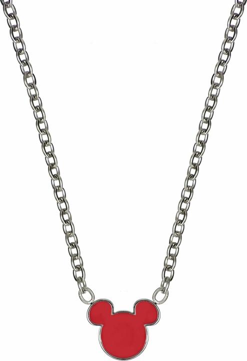 Actual product image Disney Decent steel Mickey Mouse necklace N600627L-157.CS (Steel)
