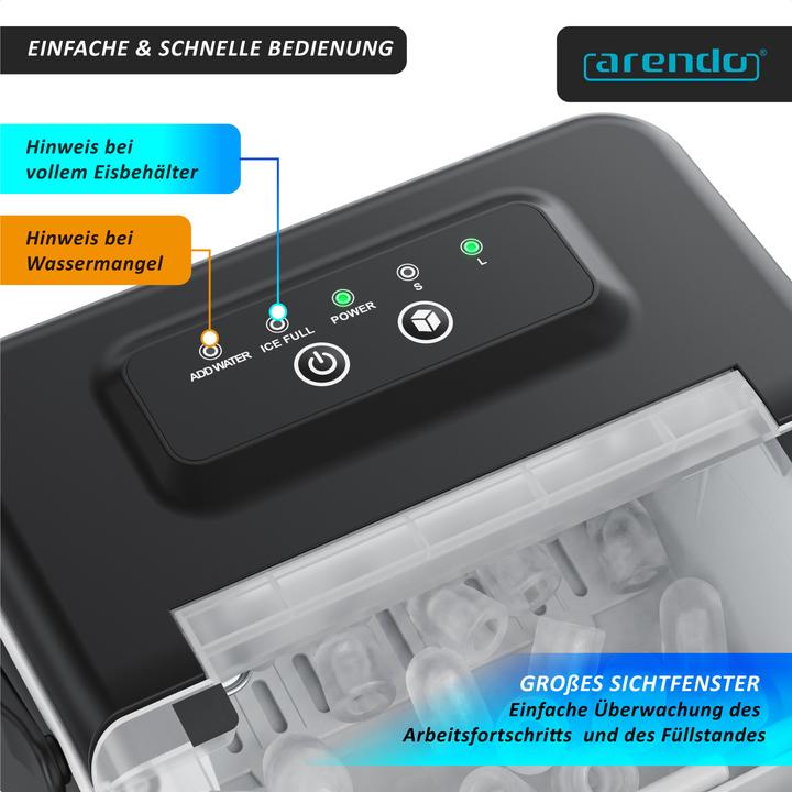 Actual product image Arendo Ice cube machine