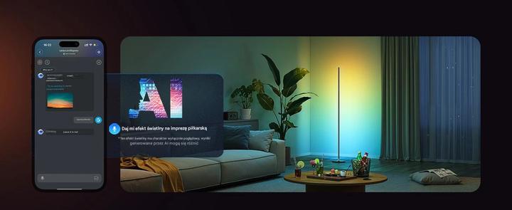 Produktbild Govee RGBICW Floor Lamp With Matter, H8076C13 (2200 lm)