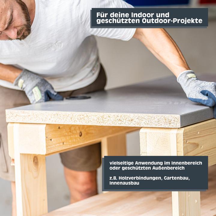 Immagine prodotto Helpmate Universalschrauben Senkkopf 4x35, gelb passiviert, PZ-Antrieb, 500 Stück (500 Viti per pezzo)