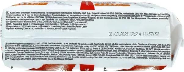Produktbild Kotex Ultra Weich Normal (16x)