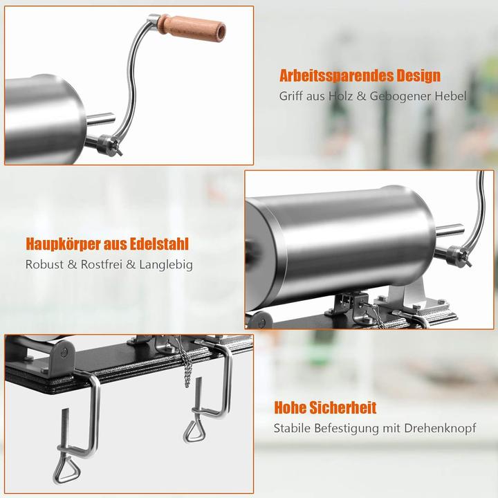 Produktbild Goplus 3,6L Wurstfüller