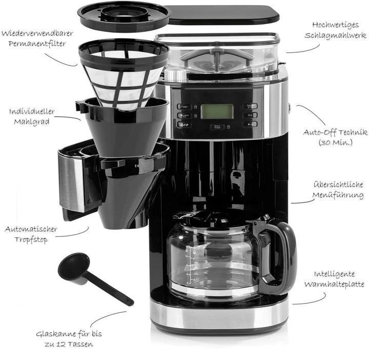Actual product image Barista Kaffee & Technik Filter coffee maker, glass jug