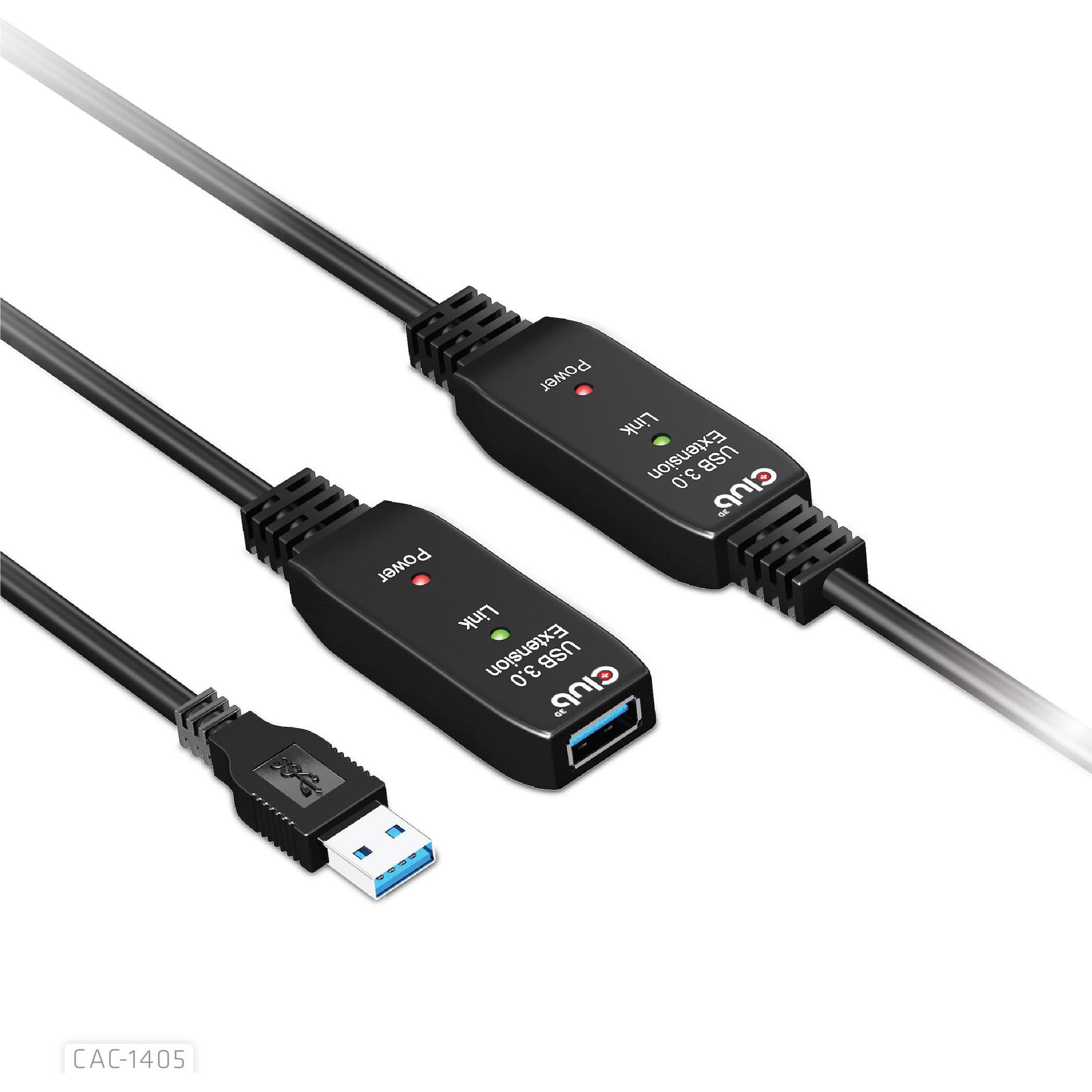 Club 3D USB A – USB A (10 m, USB 3.2), USB Kabel