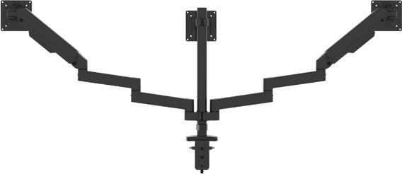 Produktbild b-tech Full Motion Triple Screen (Tisch, 32.01", 27 kg)