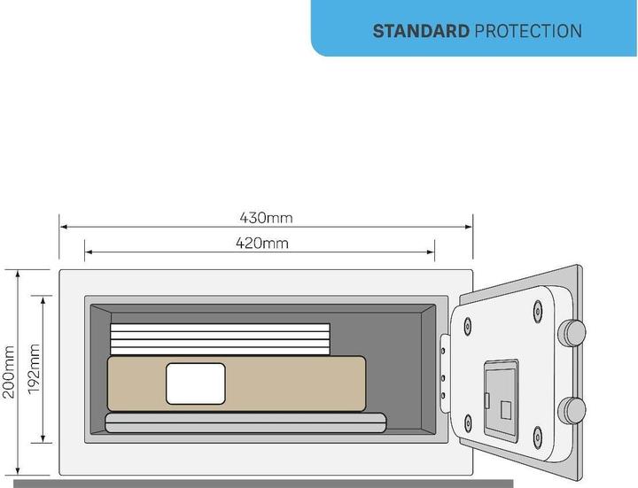 Produktbild Yale Möbeltresor (24 l)