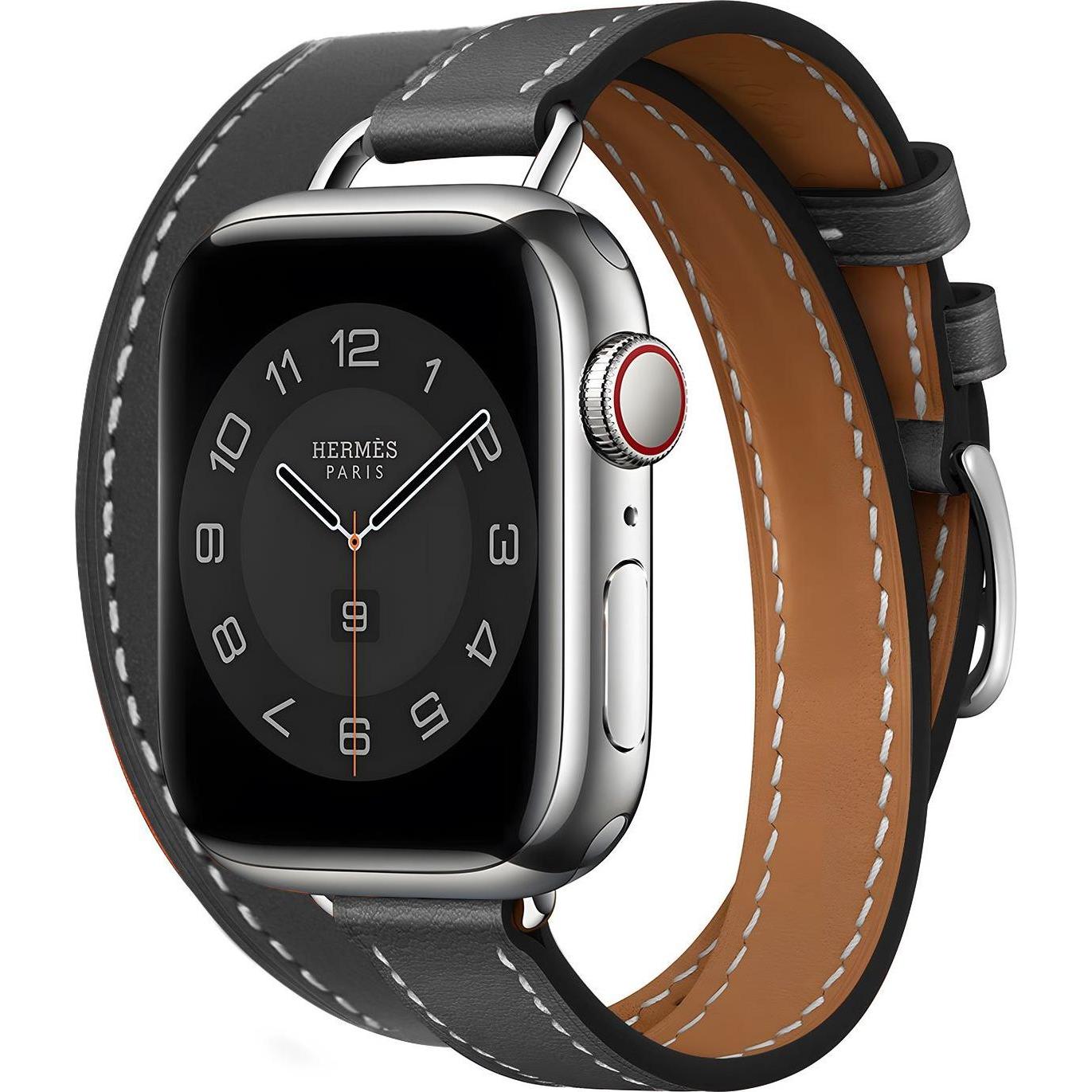 Thumbnail - Strap-it Lederarmband (Leder, Apple Watch), Uhrenarmband, Schwarz