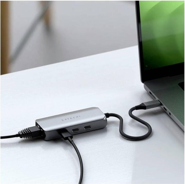 Actual product image Satechi ST-H3C25EM (USB-C, 4 ports)