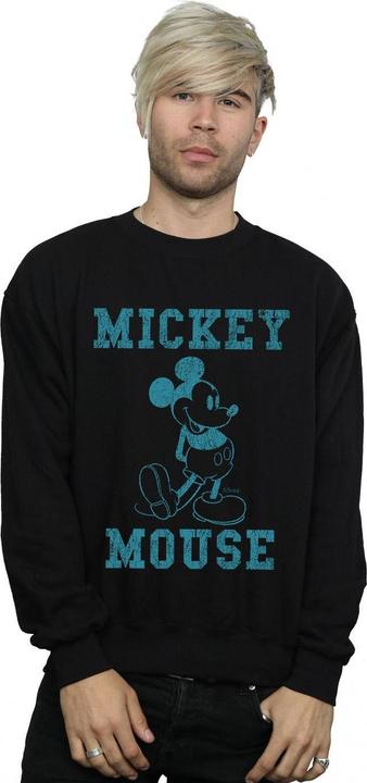 Produktbild Disney Mickey Mouse Distressed Kick Mono Sweatshirt (L)