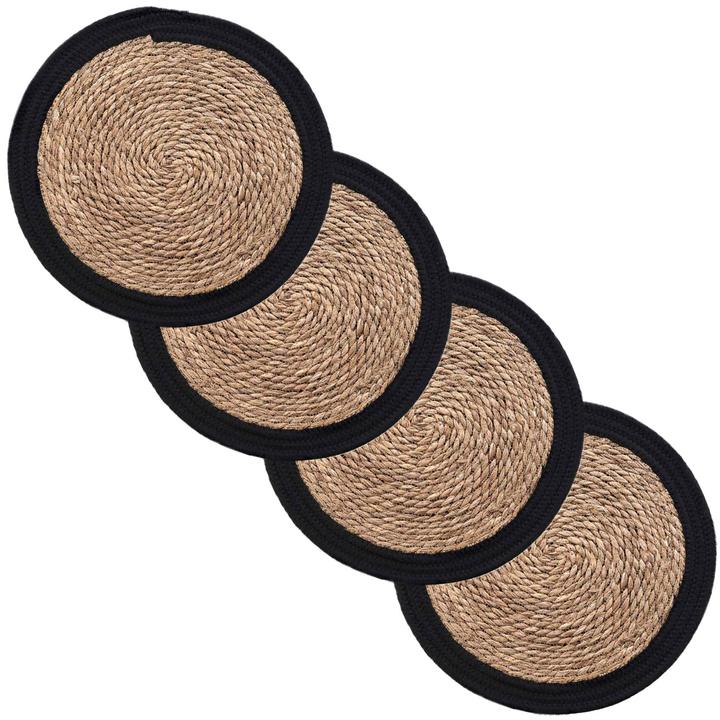 Actual product image Natura Punto Placemat Straw Wickerwork, Set of 4 (4 pcs.)
