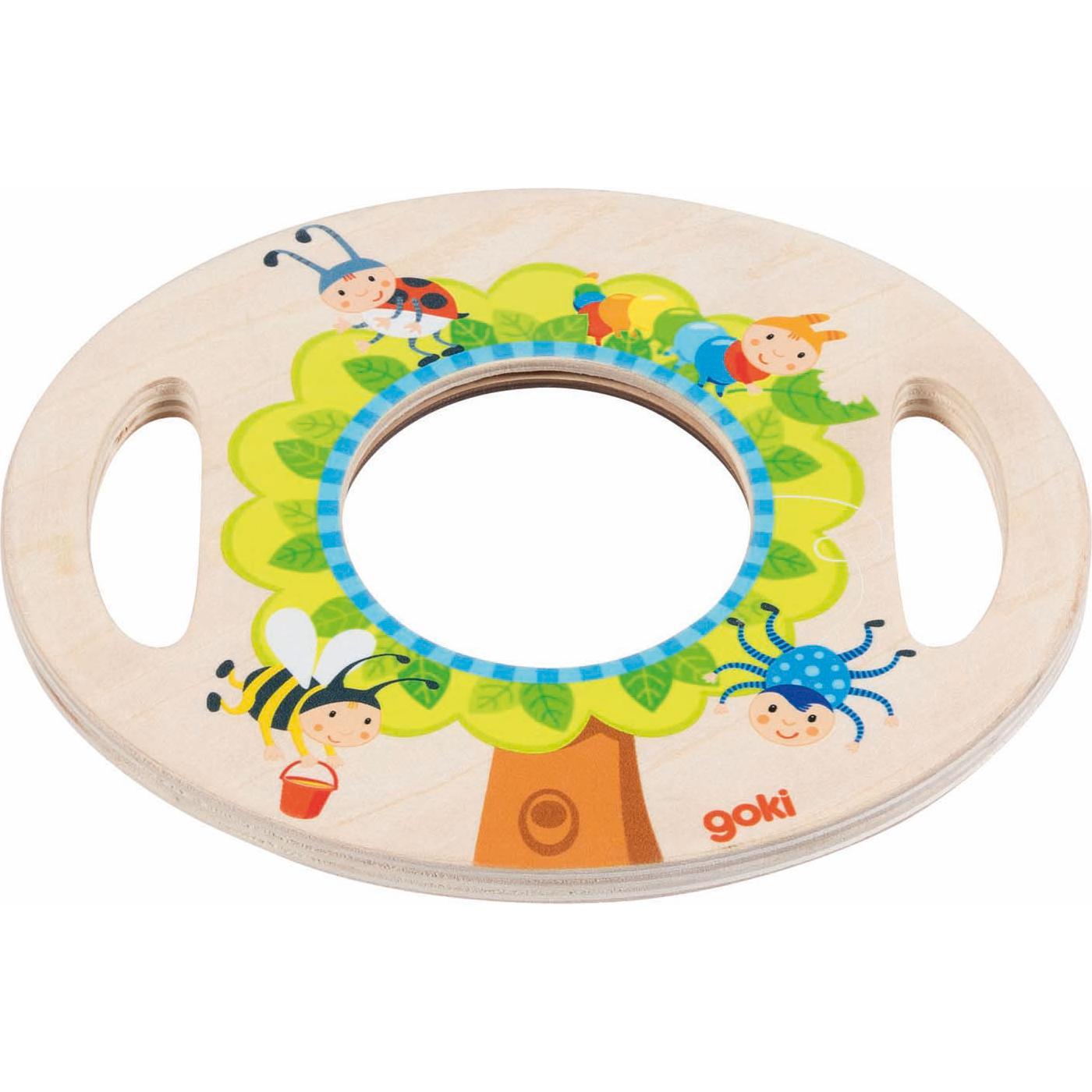 Goki XL Lupe mit Haltegriffen, Altersempfehlung ab: 2 Jahren (62880)