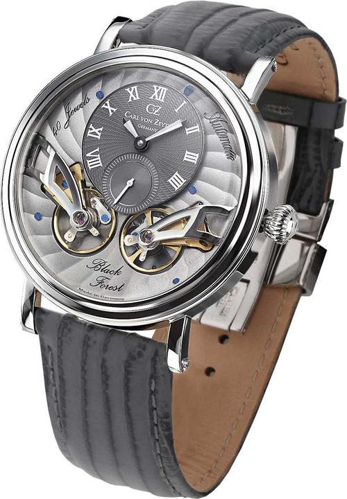 Immagine prodotto Carl von Zeyten CVZ0017SGYS Foresta Nera Automatico 46mm 3ATM (Orologio da polso analogico, 46 mm)