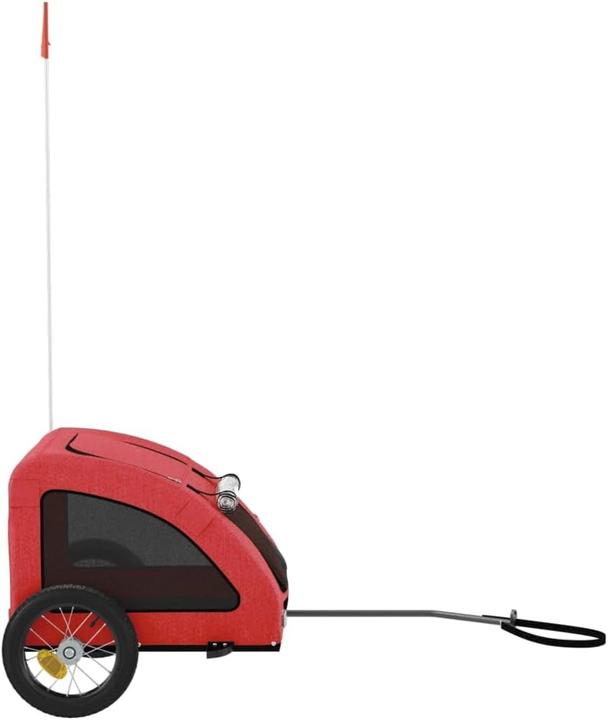 Produktbild vidaXL Fahrradanhänger Hund