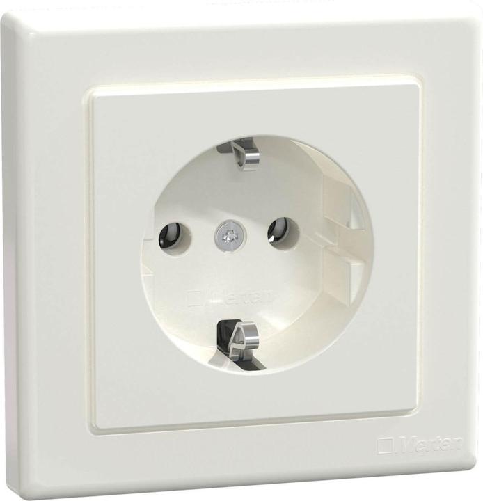 Produktbild Merten MEG2301-1519 Steckdose CEE 7/3 Weiss
