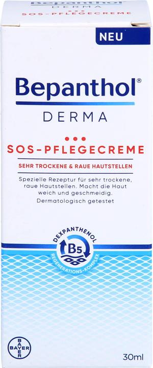 Bayer Bepanthol Derma SOS-Pflegecreme, 1X30 ml CRE (Körpercreme, 30 ml)