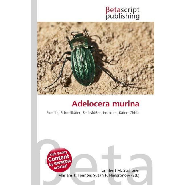 Adelocera murina, Fachbücher