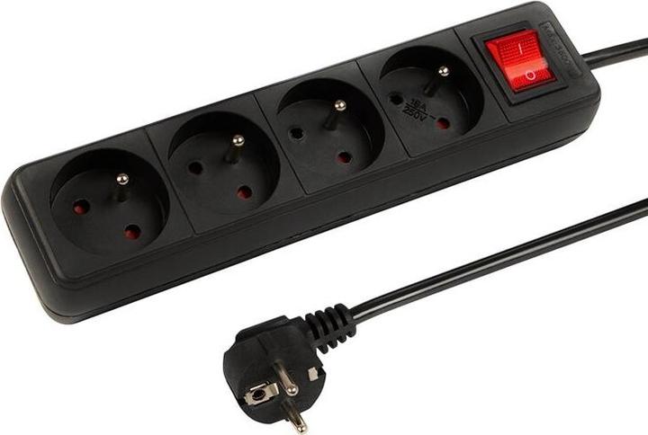 Produktbild Blow 4G Netzverlängerungskabel 5M Schwarz 98-768# (5 m, CEE 7/4)