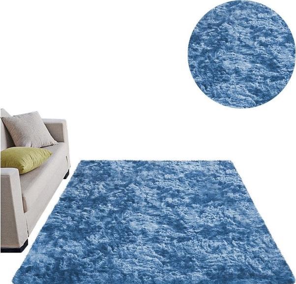 Produktbild Strado Teppich Ombre Shaggy 160x220 OmbreNavy (Dunkelblau) universal (160 x 220 cm)
