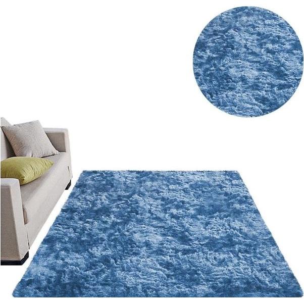 Strado, Teppich, Teppich Ombre Shaggy 160x220 OmbreNavy (Dunkelblau) universal (160 x 220 cm)