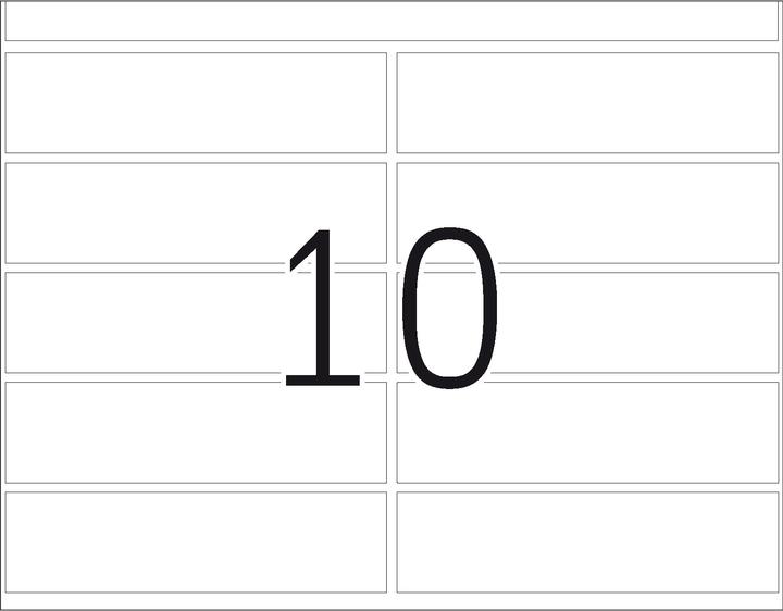 Image du produit HERMA Étiquettes adhésives pour machines à imprimer