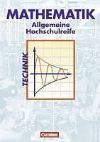 Produktbild Mathematik Allgemeine Hochschulreife. Technische Richtung. Schülerbuch (Deutsch)