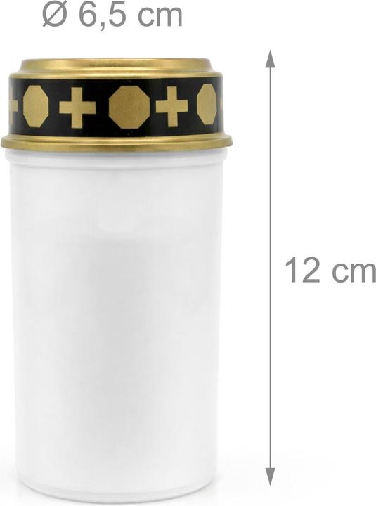 Actual product image Relaxdays 4x LED grave light