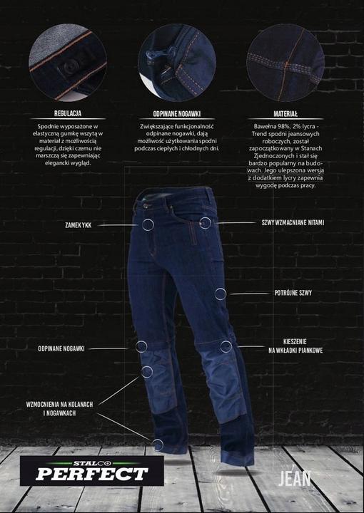 Produktbild Stalco Arbeitshose (XL, XL)