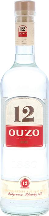 Produktbild Ouzo 12 Ouzo (1 x 70 cl)