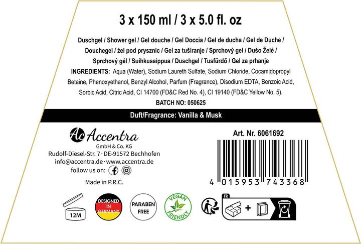 Image du produit Accentra Badeset WINTER MAGIC (Set soin du corps)