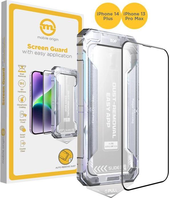 Actual product image Mobile Origin Screen Guard with easy application (1 pcs., Apple iPhone 14 Plus)